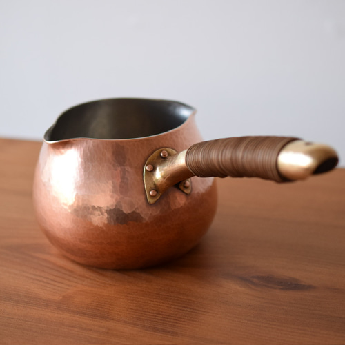 銅製のミルクパン（Mサイズ) ※受注品 鍋・土鍋 yurisuke 通販 11017656