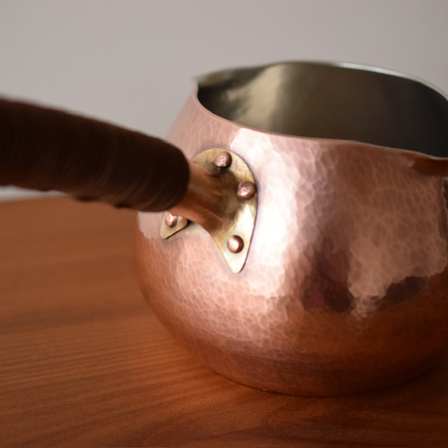 銅製のミルクパン（Mサイズ) ※受注品 鍋・土鍋 yurisuke 通販 11017656