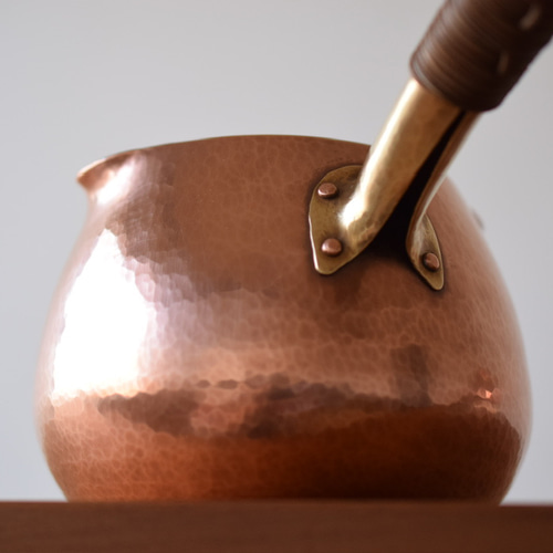 銅製のミルクパン（Mサイズ) ※受注品 鍋・土鍋 yurisuke 通販 11017656