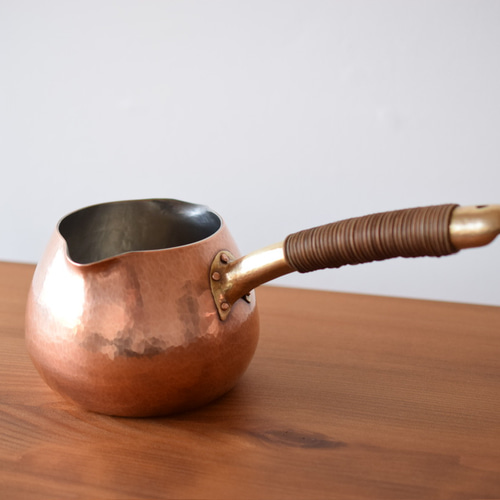 銅製のミルクパン（Mサイズ) ※受注品 鍋・土鍋 yurisuke 通販 11017656