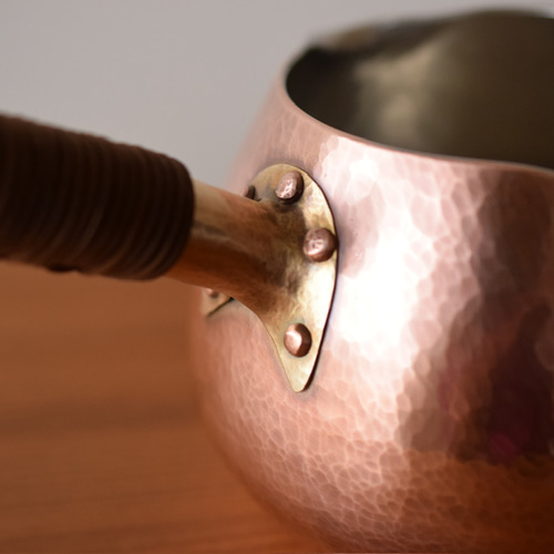 銅製のミルクパン（Mサイズ) ※受注品 鍋・土鍋 yurisuke 通販 11017656