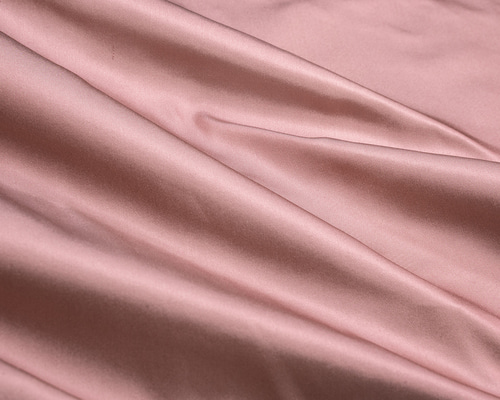 シルクタフタ モスピンク（GA760）シルク生地 約100㎝巾×50cm 69色