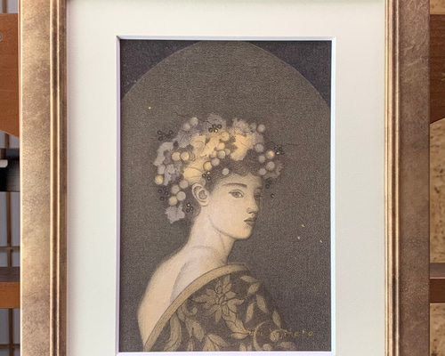 Bacchus】リトグラフ #シート販売 #手漉き和紙 #インテリア #版画 版画