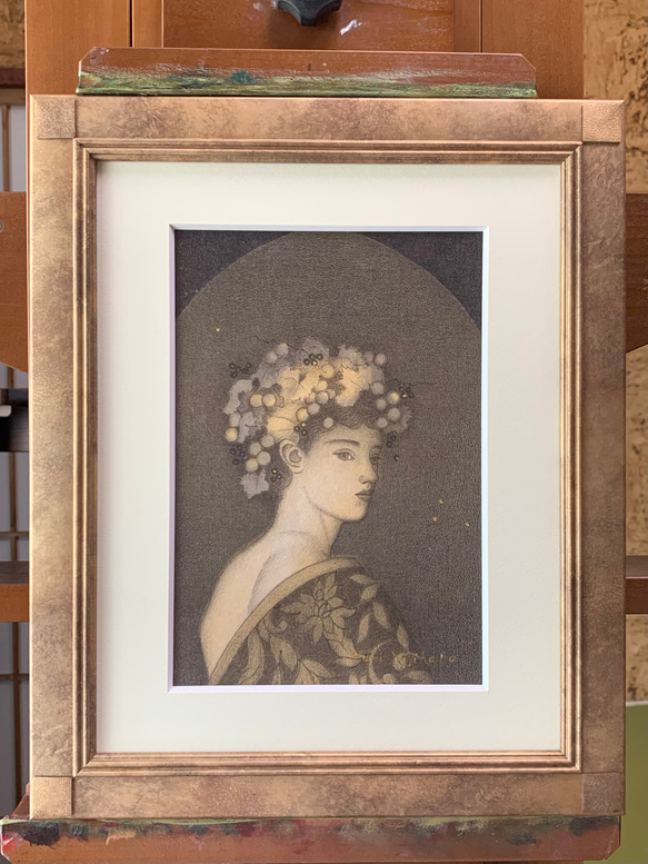 Bacchus】リトグラフ #シート販売 #手漉き和紙 #インテリア #版画 版画