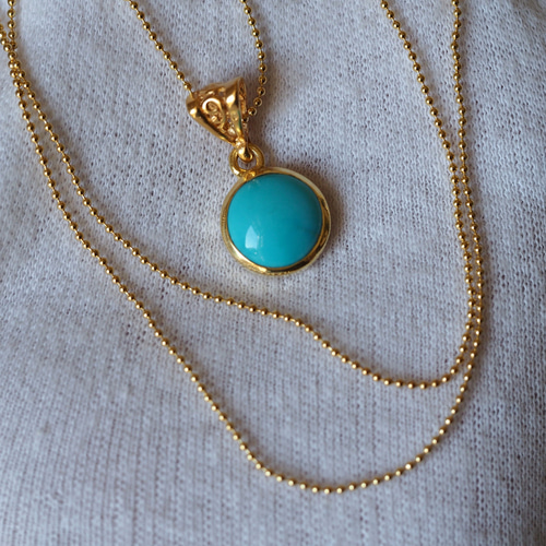 キングマンターコイズペンダントトップ