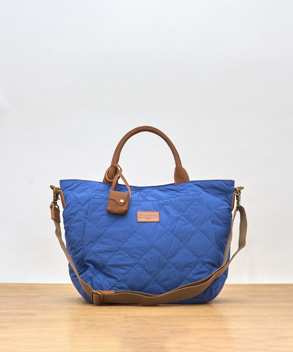 toleur(トーラ) ナイロンキルティング2WAYトート 11990-BL(ブルー)