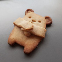 『抱っこクマ』クッキー型　クッキーカッター 5枚目の画像