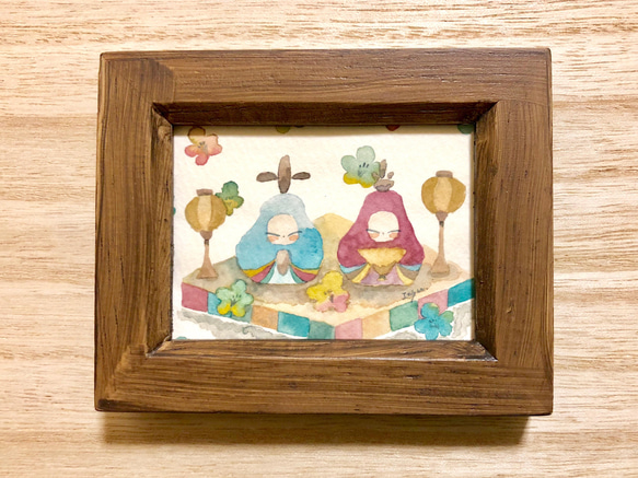 絵　おひなさま お雛様,ひな人形,雛人形,おひなさま,のイラスト(079_0021
