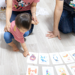 性格を表す動物さんたちの選び取りカード／名刺サイズ 7枚目の画像