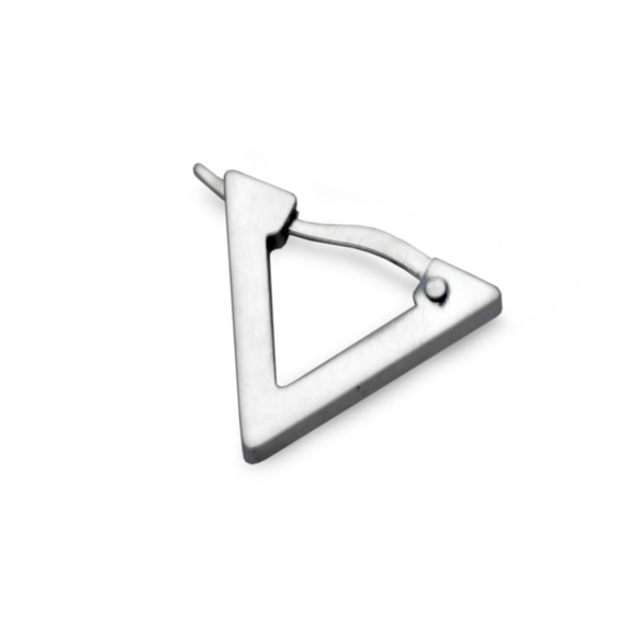 シルバー925 フープ型 ピアス(片耳用) sinc（シンク） / ワンタッチ フープ ピアス シルバー silver925