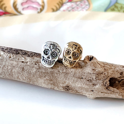 ガンダ gunda スカル ドクロ 十字架 ピアス 片耳 gunda クロスピアス(片耳)ユニセックス ガンダ gunda スカル ドクロ