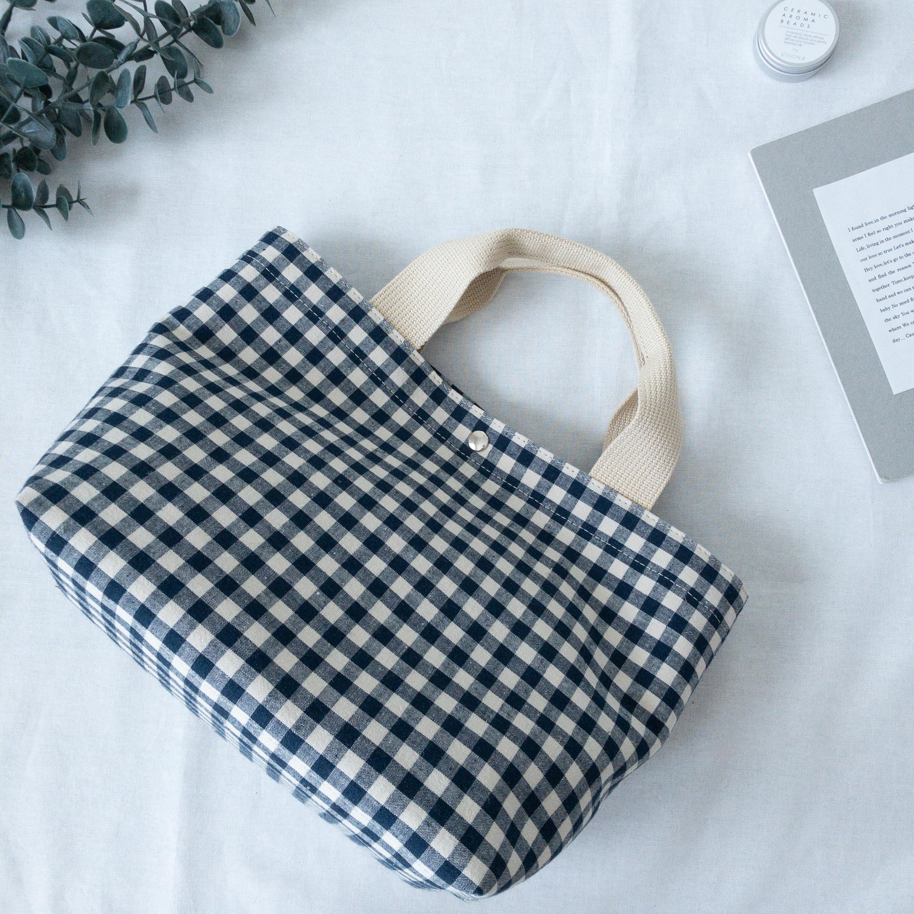 COUDRE ギンガムチェック トートバッグ COUDRE♡】トートバッグ ギンガムチェック 金子綾 - メルカリ