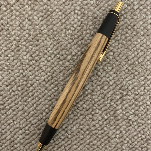 ゼブラウッドボールペンorシャーペン 木軸 ペン・筆記用具 キツツキ