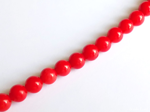 星に願いを ＊ 赤珊瑚と星のチャーム 6枚目の画像