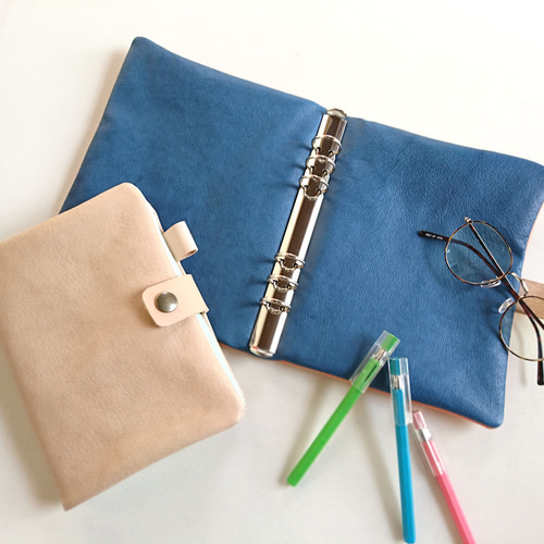 革・手帳/6穴バインダー/A5【選べるカラー】 Creema限定 レザー