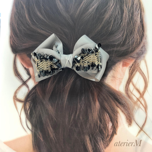 リボン ヘアゴム♡カノンリボン〜long〜♡スカーフリボン