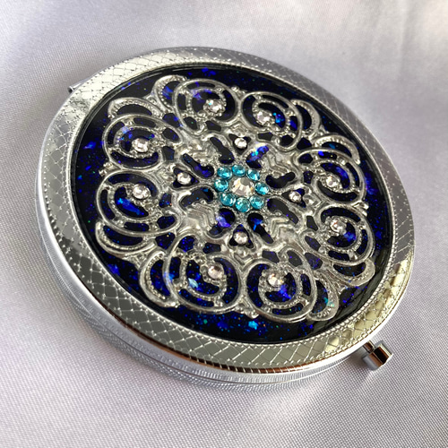 CASTELBAJAC 円形ミラー カラフルストライプ sparkle_g-11648