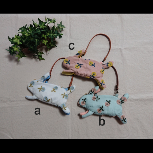 うさぎのポーチ skip ミナペルホネン ポーチ ゆーみちん 通販