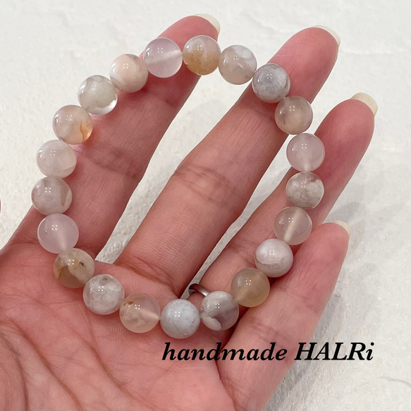 天然石 桜瑪瑙 ブレスレット 桜2025【桜瑪瑙】桜瑪瑙ブレスレット 天然石ブレスレット