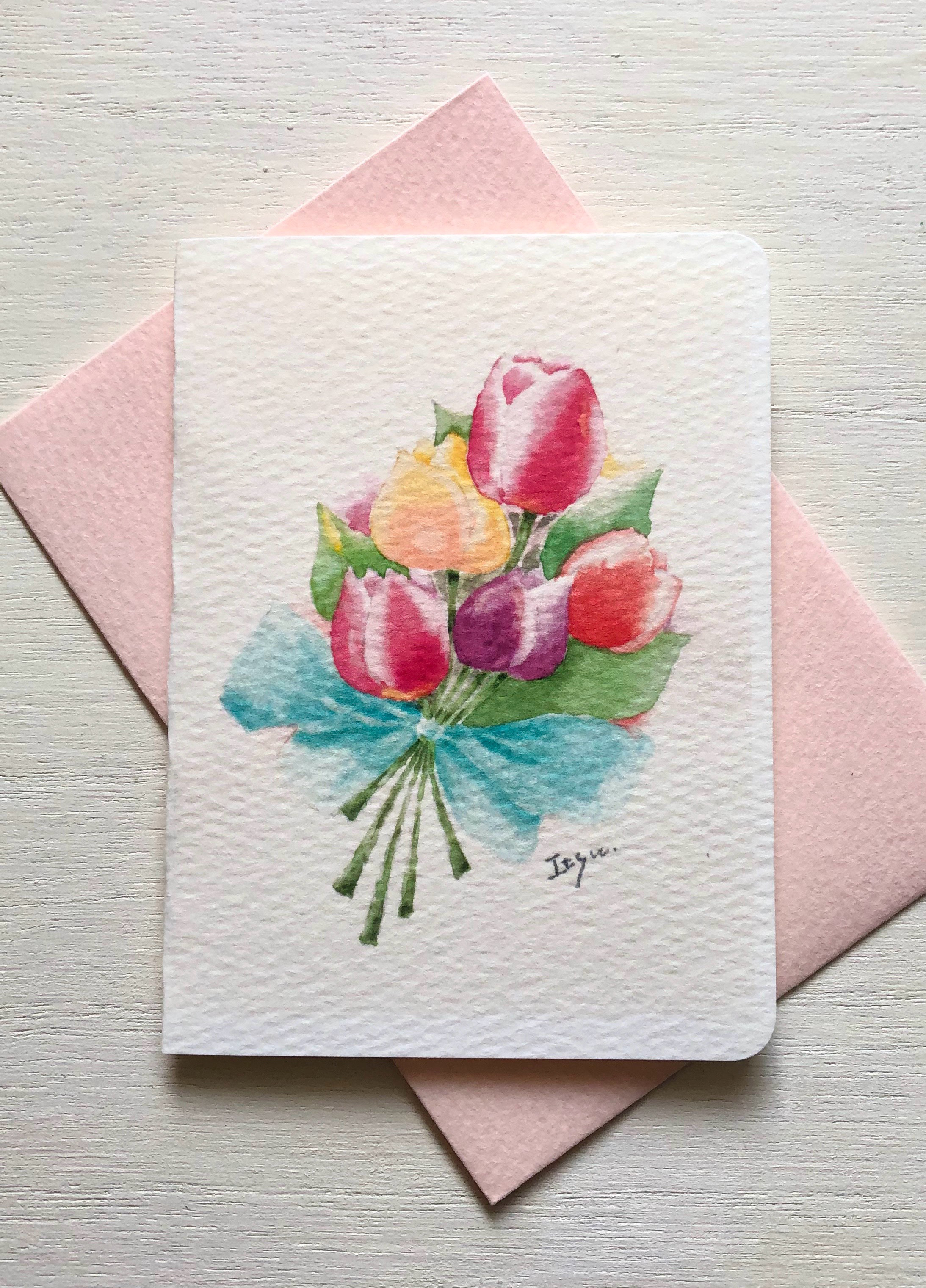 桜」六角形キャンバスSML三枚セット(ピンク) 絵画 atelier-kaza