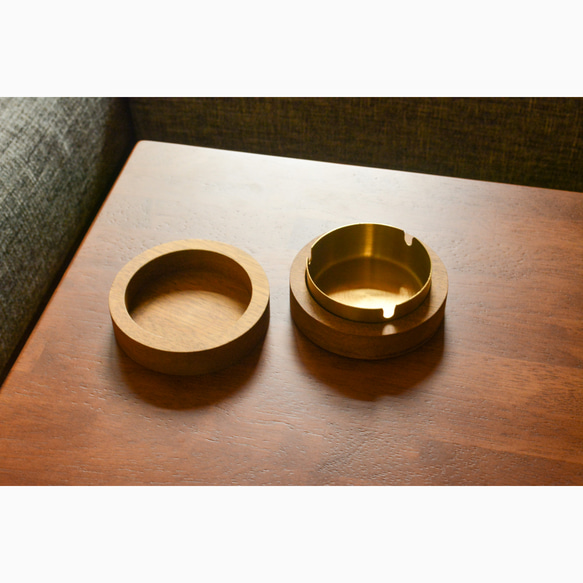 受注生産 職人手作り 灰皿 アストレイ ギフト 父の日 インテリア 無垢材 おうち時間 木製 家具 木工 LR2018 5枚目の画像