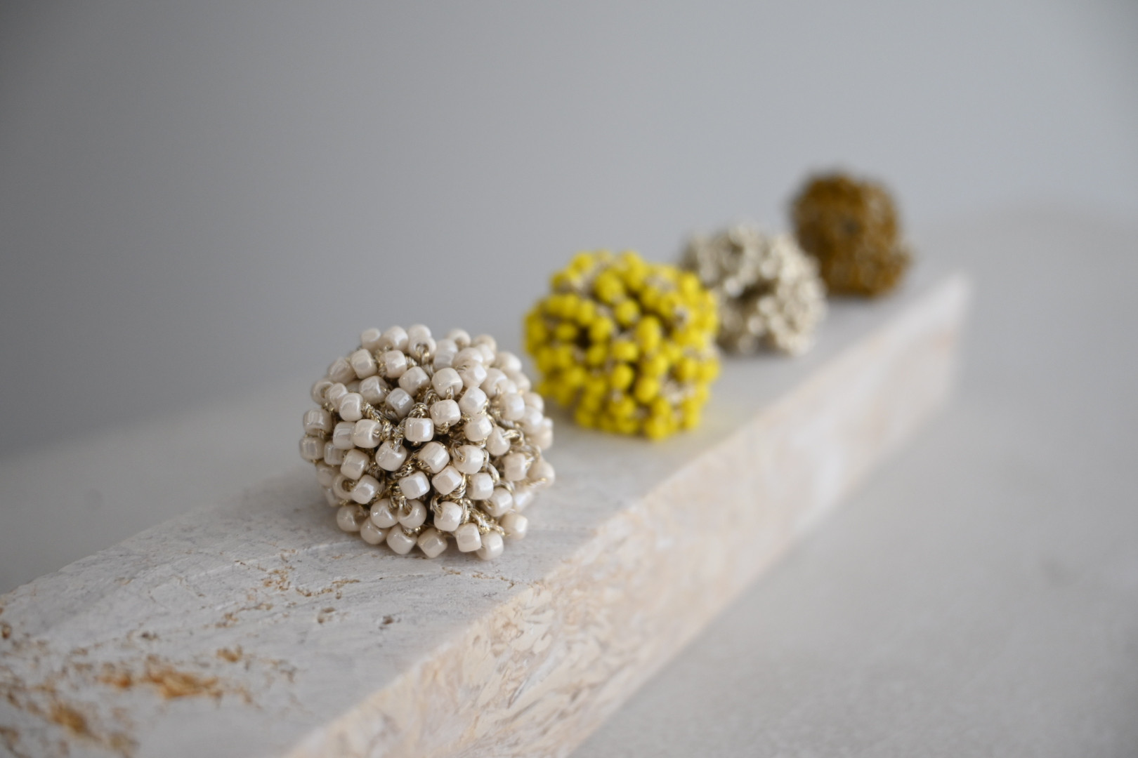 マジックフラワーピアス