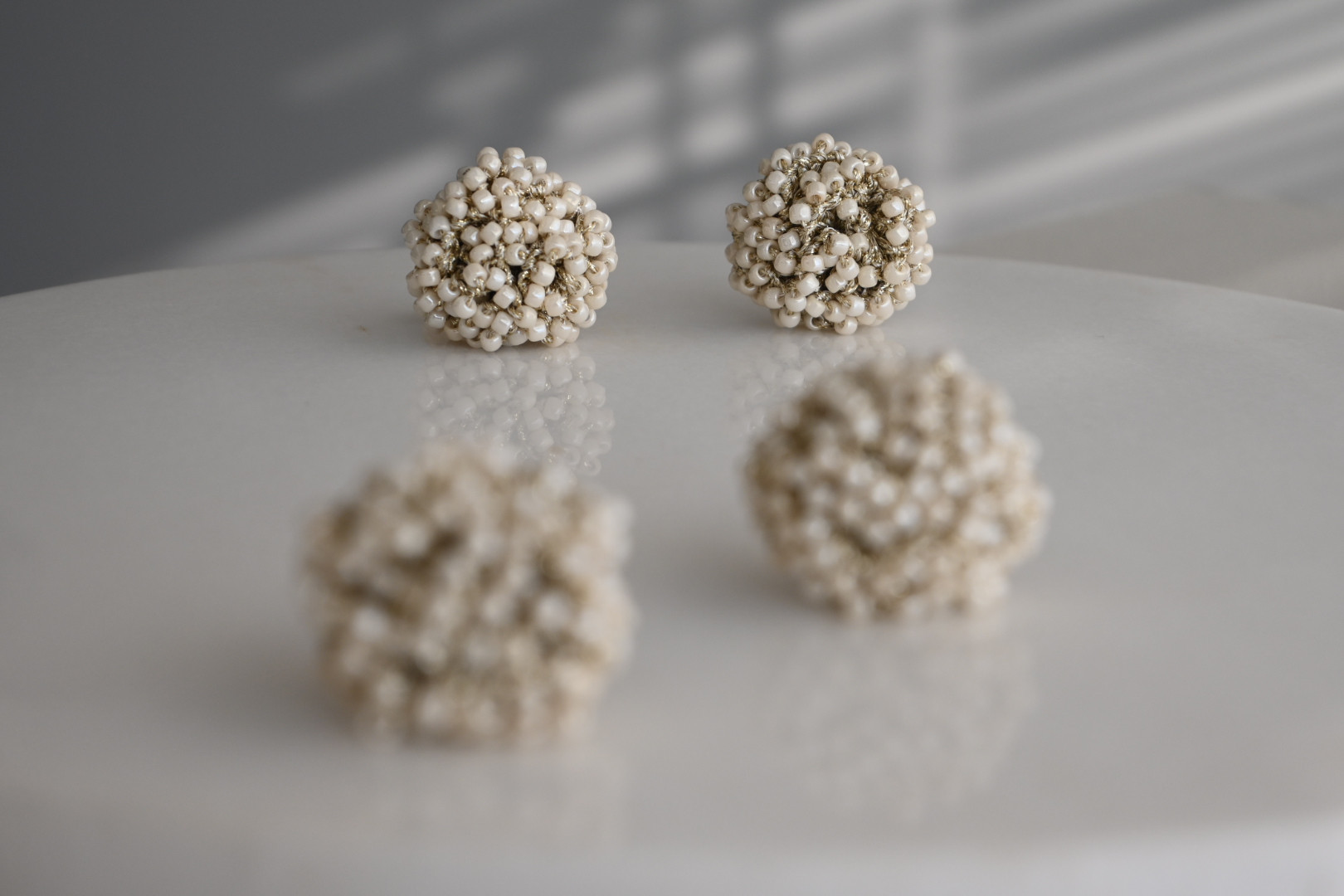 マジックフラワーピアス