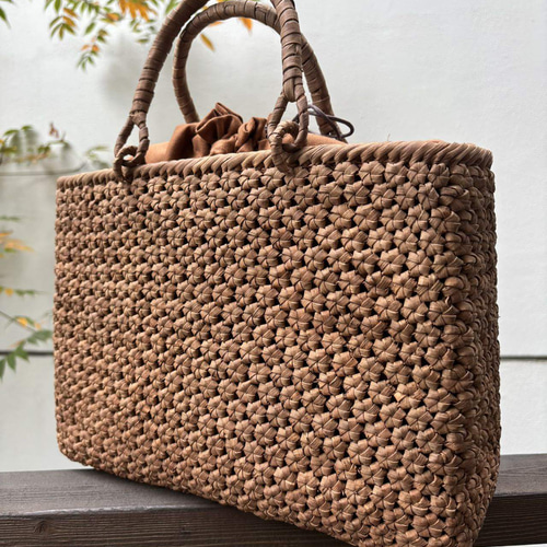 最高級の一品】国産山葡萄 山葡萄かごバッグ 手作り 籠バッグ