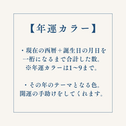 ✾オレンジ（柿色）✾　数秘&カラーⓇ・一粒ピアス/水引ピアス・イヤリング 8枚目の画像