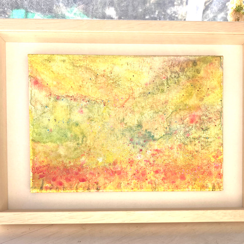 水彩画 原画 芍薬