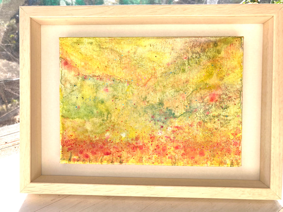 SUN】 太陽 明るいお部屋に原画の販売です(^^) アクリル絵画