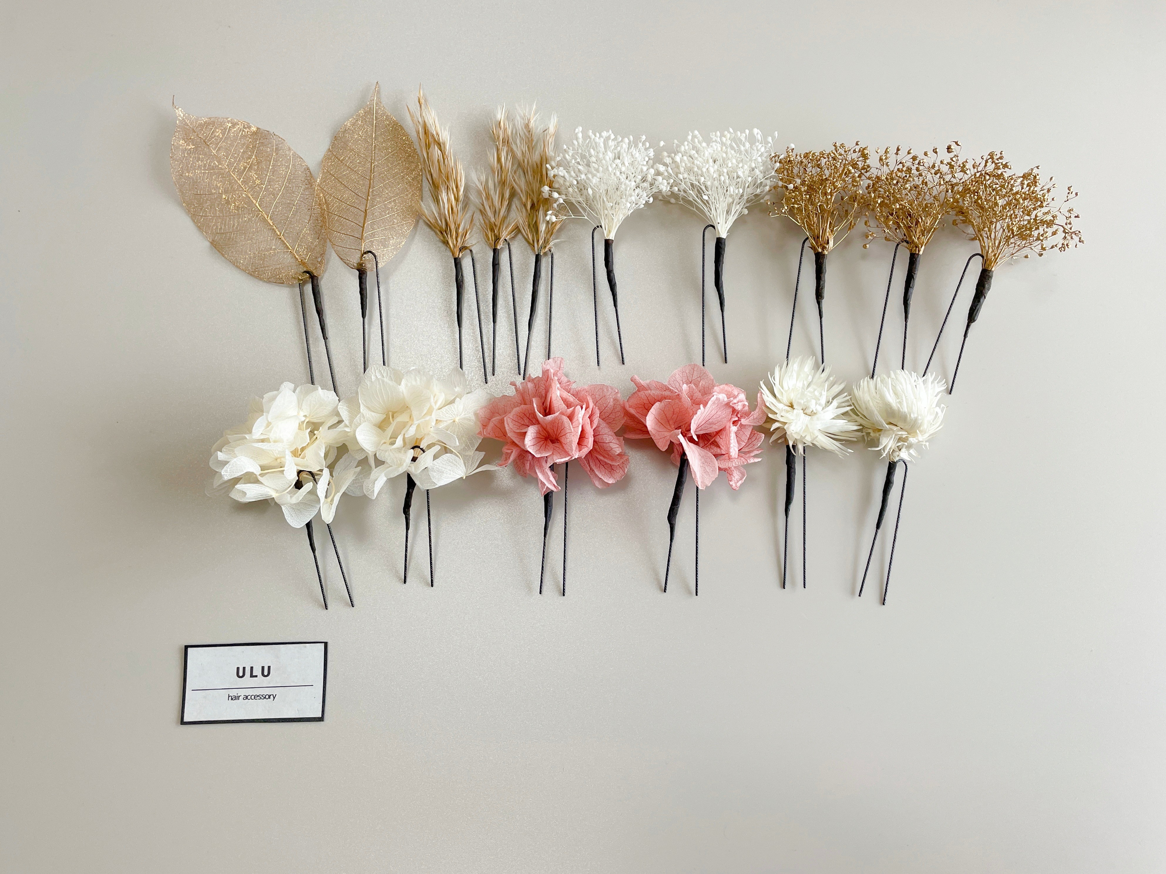 ✴︎ドライフラワーヘッドドレス✴︎成人式飾り和装飾りブライダル結婚式ウェディング卒業式白無垢振袖袴和装ヘア成人式ヘア