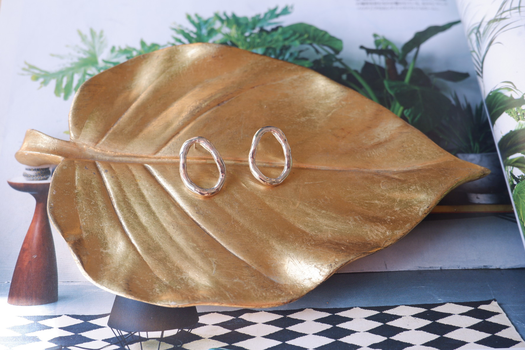 シルバーモチーフピアス~custodeシリーズ~