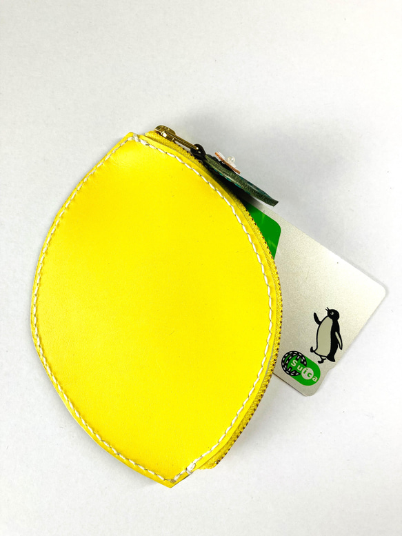 レモンの形のポーチ・コインケース　『送料無料』 6枚目の画像