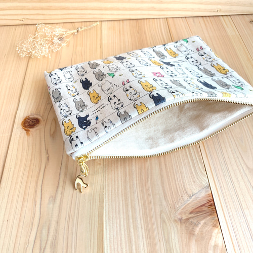 フラットポーチ☆ハンカチ☆ハンドメイド☆オーダーページ【109】 フラットポーチ☆ハンカチ☆ハンドメイド☆オーダーページ【109】