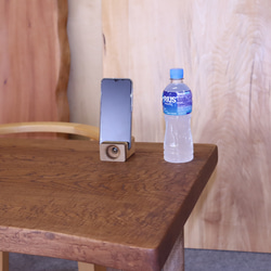 会津の天然木「スマホスタンド＆スピーカー」Aタイプ 16枚目の画像