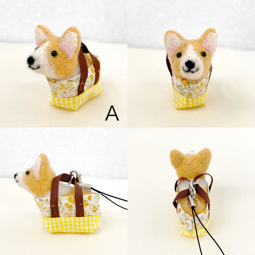 おでかけわんこ コーギー 携帯ストラップ すたーれっと 通販