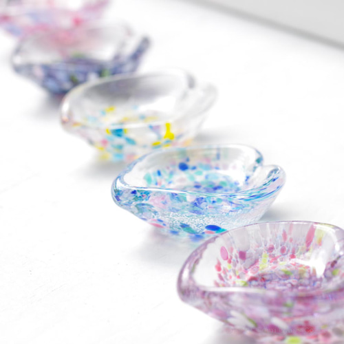 江戸硝子うきよ／ヒラリ箸置き／EG029 箸・箸置き Tomi Glass 通販