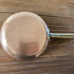 銅製のフライパン(中サイズ) ※受注品 7枚目の画像
