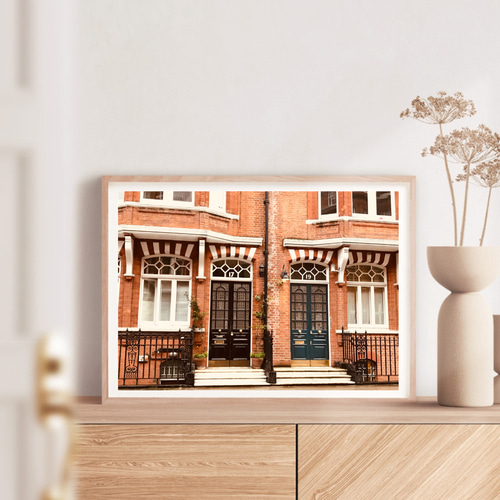 カラー インテリア フォト グラフィック ポスター【 ロンドンの