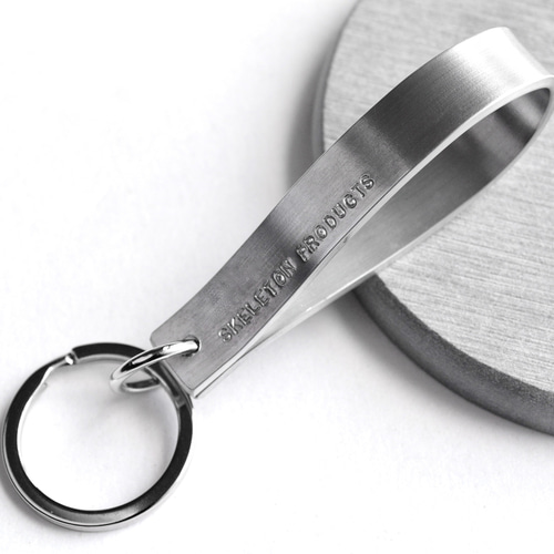 刻印無料】アルミニウムキーホルダー typeB｜キーリング 名入れ 文字