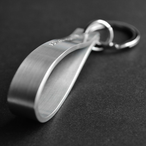 刻印無料】アルミニウムキーホルダー typeB｜キーリング 名入れ 文字