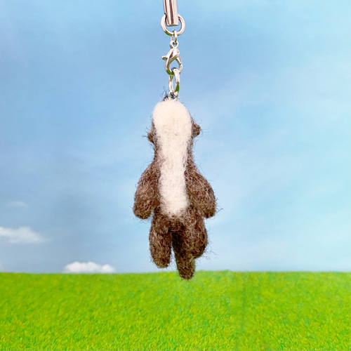 ぷらん カワウソのストラップ・キーホルダー 携帯ストラップ すたーれ