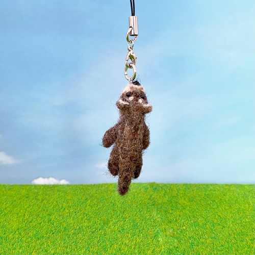 ぷらん カワウソのストラップ・キーホルダー 携帯ストラップ すたーれ