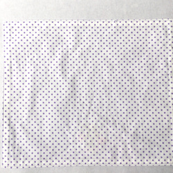 薄紫色花束刺繍ランチョンマット(30×25cm) 2枚目の画像