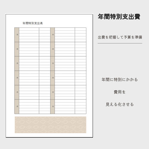 A5・B5・A4]家計簿基本セット・タイプ② ノート 手帳のむうみ屋 通販