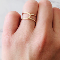 送料無料✨14KGFストロベリークォーツリング✨淡い色✨ナチュラル