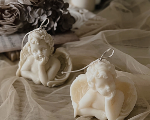 ♥天使 キャンドル ♥ エンジェル 韓国インテリア 結婚式 ウェディング