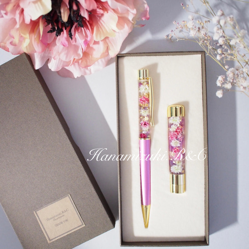 ハーバリウム印鑑♡アンティーク風【単品購入可】ハーバリウム  