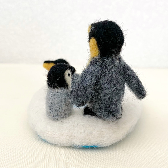ペンギンのふわふわアクセサリートレー 4枚目の画像